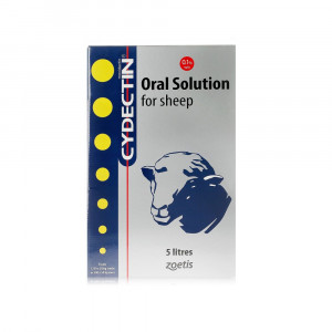 Cydectin 0.1% Oral Solution for Sheep (5L)